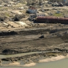 they say this barge is what broke the levee ... check out bargecase.com