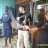Will Ruddick, Burner and Peace Corps Volunteer in Mombasa, Kenya, teaches street children Fire-Poi.