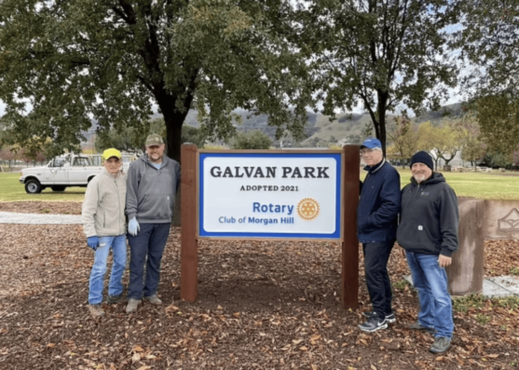 galvan park morgan hill rotary